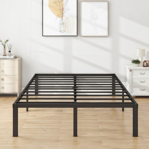 Heavy duty metal bed - duty, frame