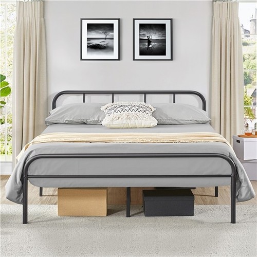 Romantic 5ft king - king, metal-framed