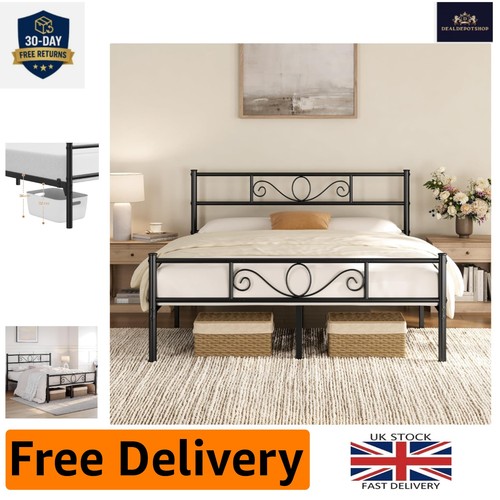 Sturdy metal king bed - sturdy,
