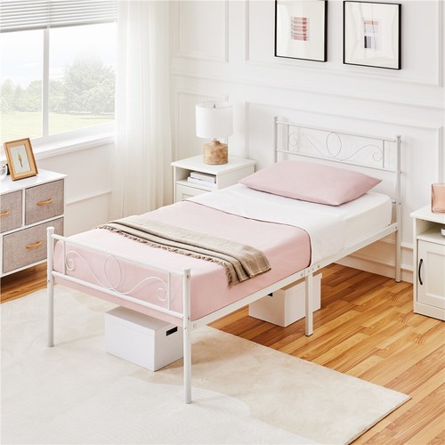 Metal bed frame single double - metal,